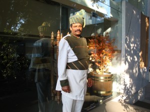 The doorman at our hotel