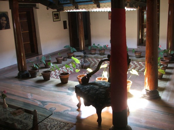 Living room/courtyard, Palakkad